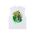 Mental Warfare "Gamma Radiant Edition" Raw Edge Cotton Tank Top