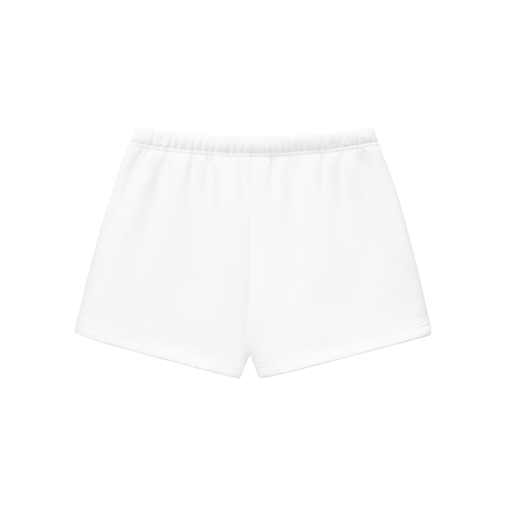 "Outcast Society" Essential Fleece Drawstring Sweatshorts (Purple)