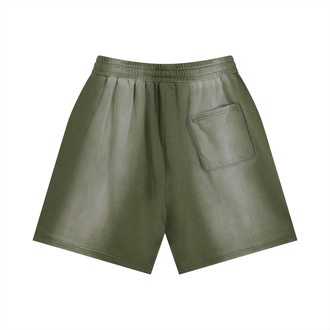 "Outcast Society" Sun Fade Distressed Shorts (Purple)