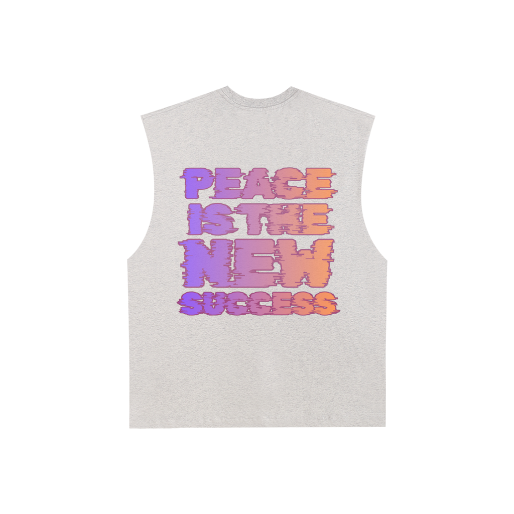Mental Warfare "Oleander Edition" Raw Edge Cotton Tank Top