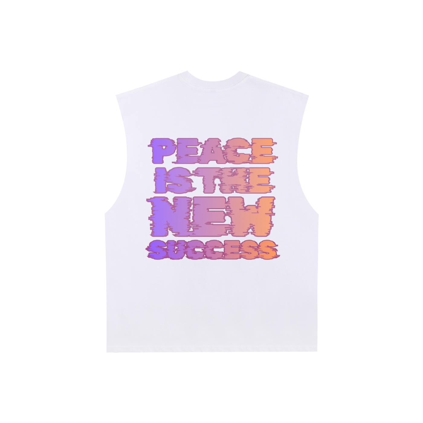 Mental Warfare "Oleander Edition" Raw Edge Cotton Tank Top