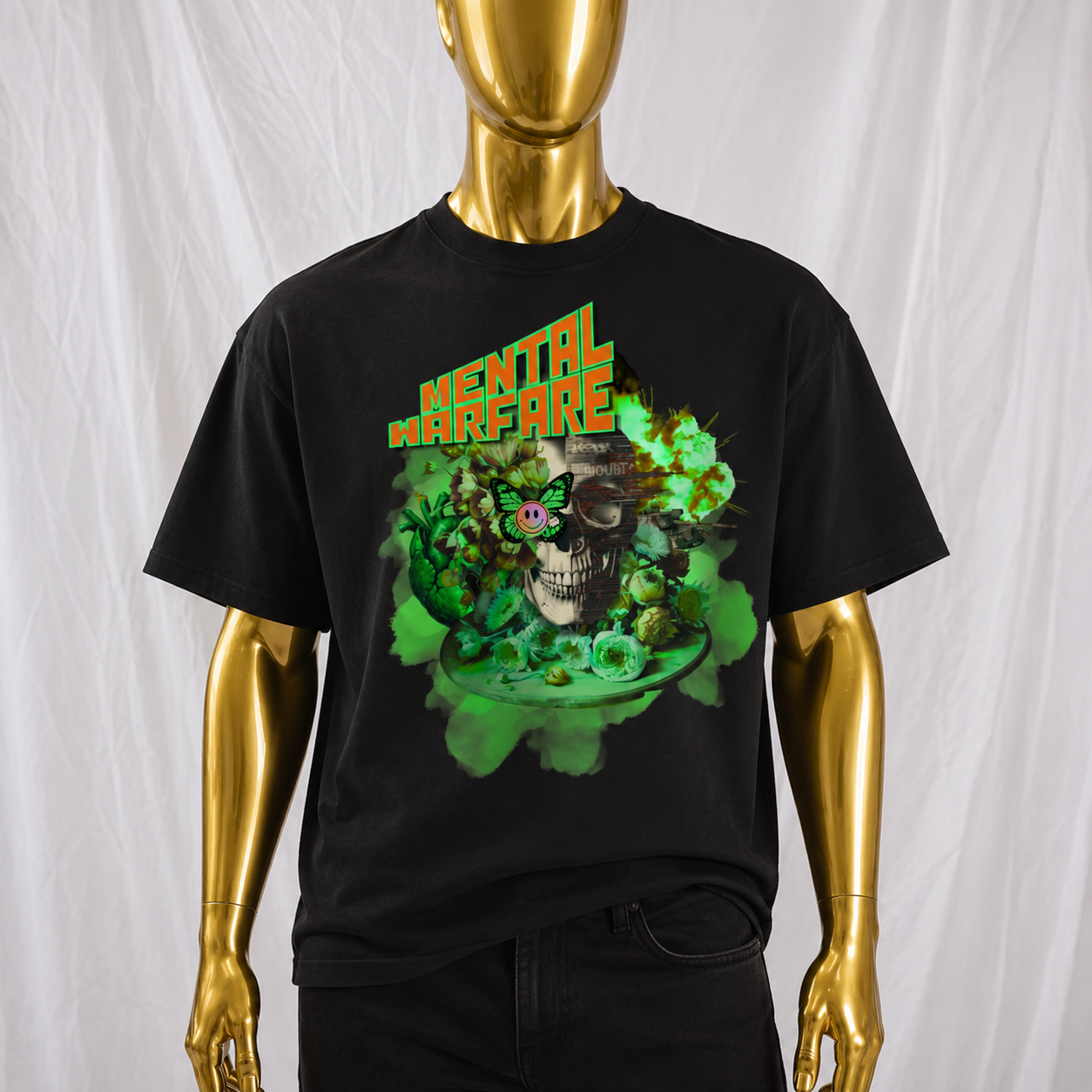 Mental Warfare "Gamma Radiant Edition" Unisex Pure Cotton T-Shirt