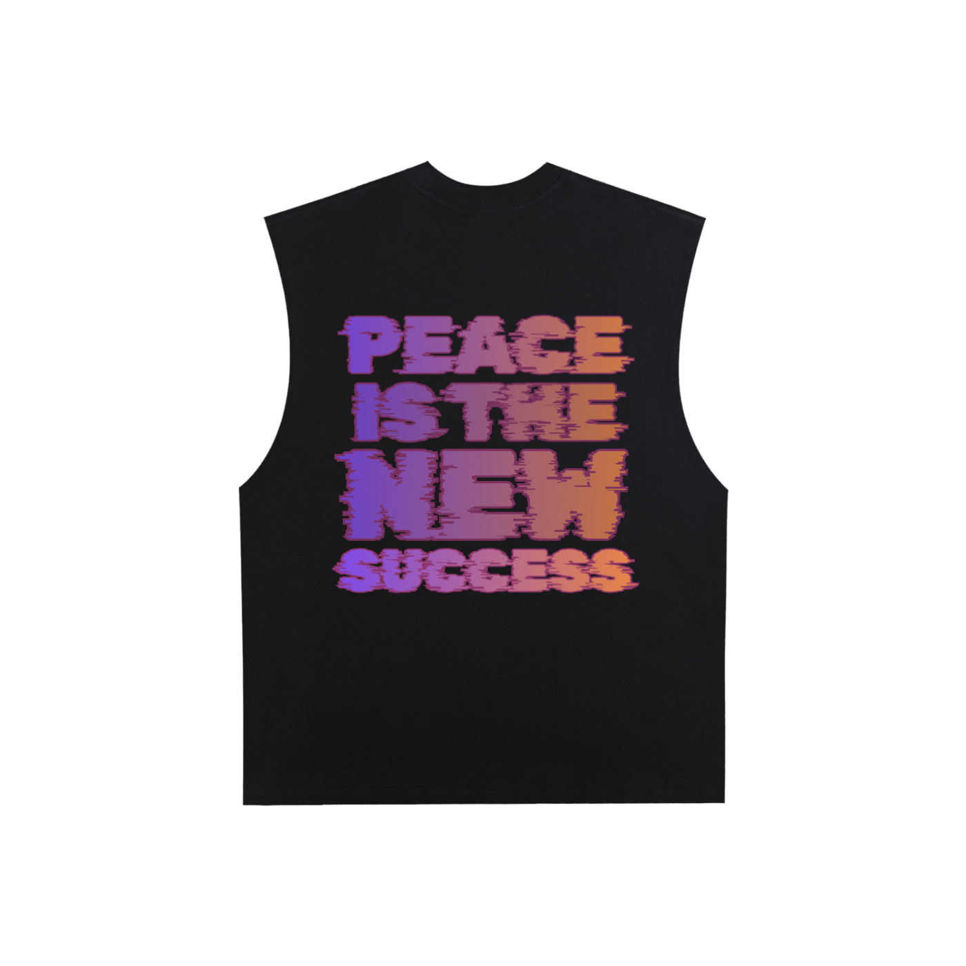 Mental Warfare "Oleander Edition" Raw Edge Cotton Tank Top