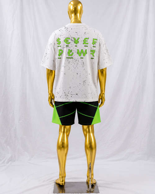 "Addict$" Oversized cotton t-shirt
