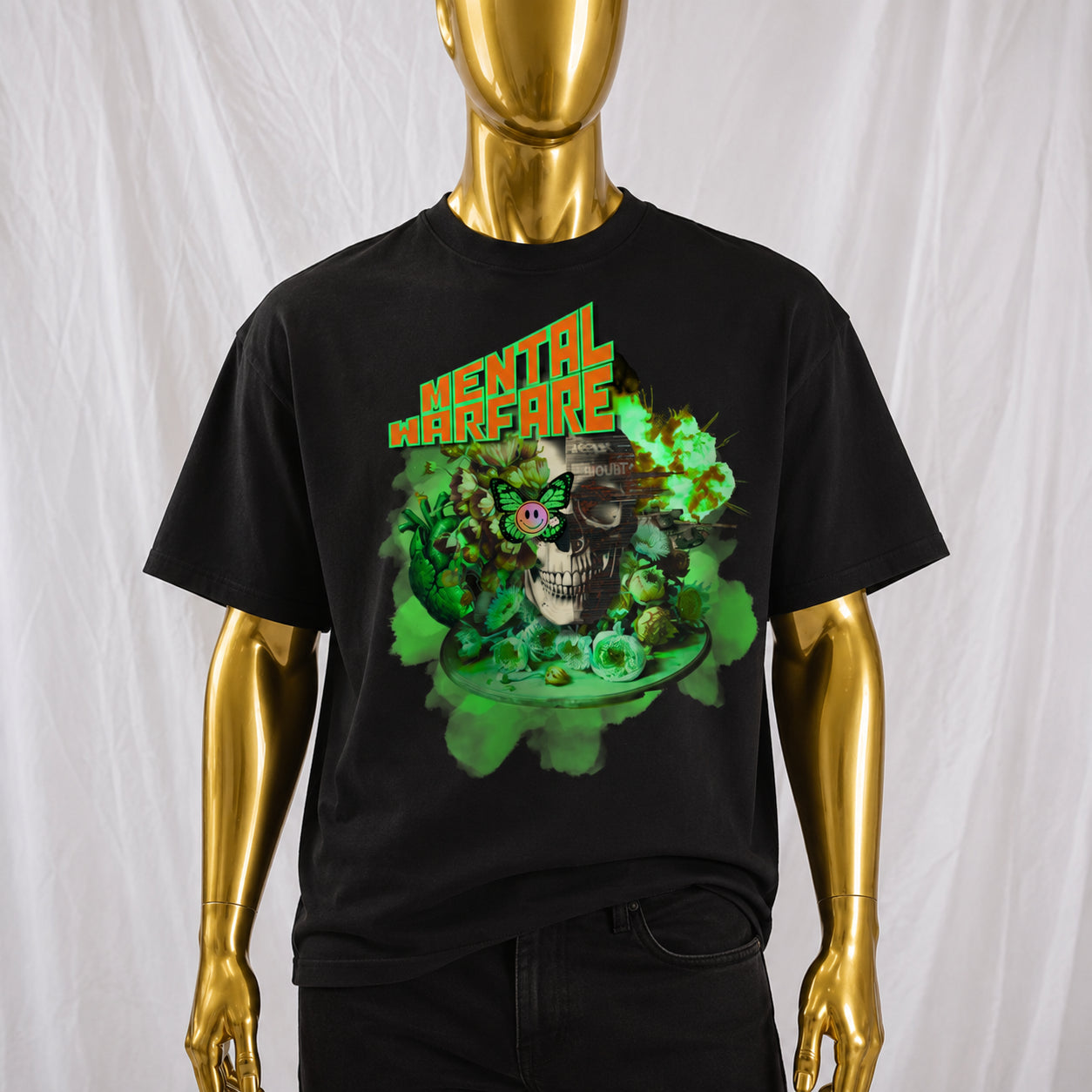 Mental Warfare "Gamma Radiant Edition" Unisex Pure Cotton T-Shirt