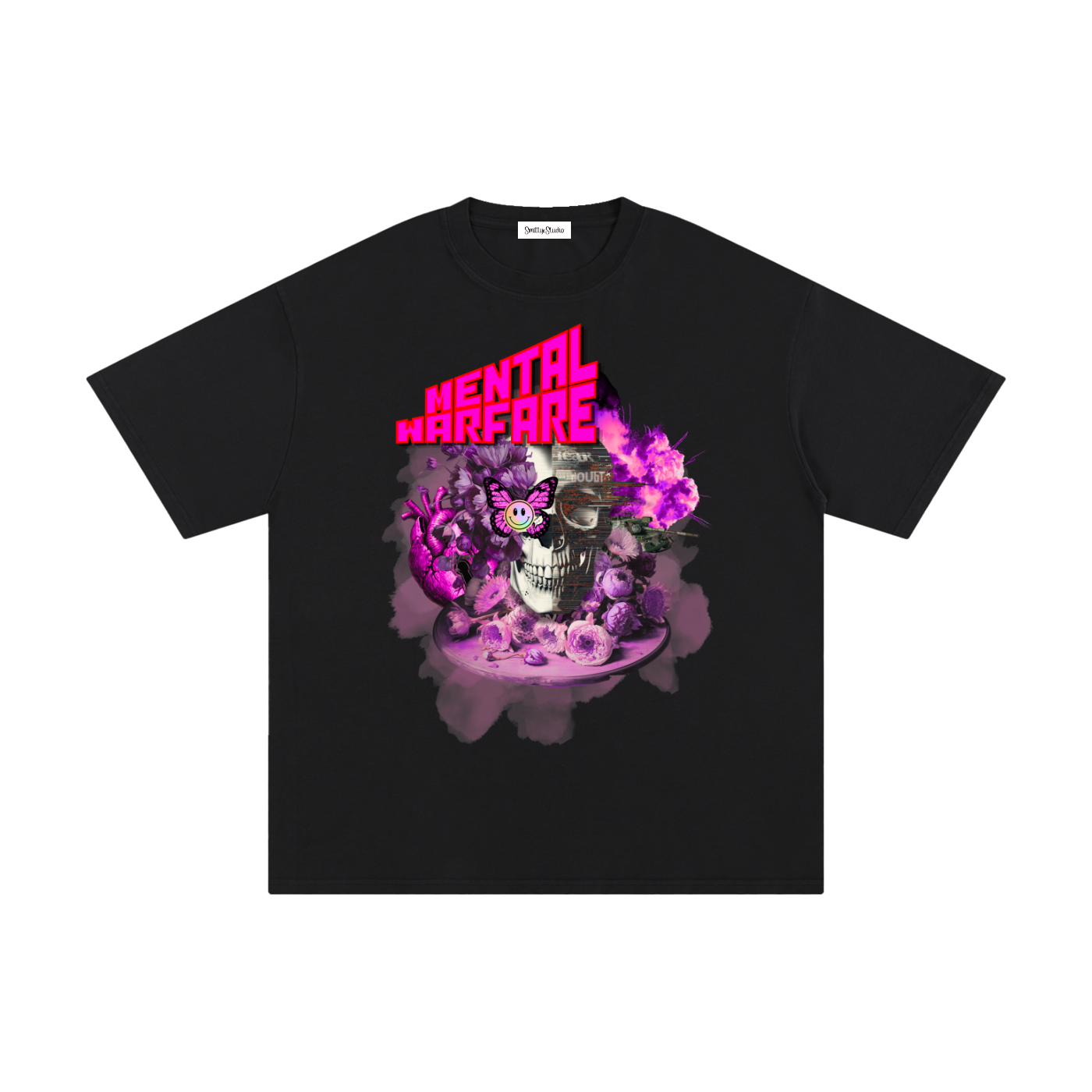 Mental Warfare "Oleander Edition" Unisex Pure Cotton T-Shirt
