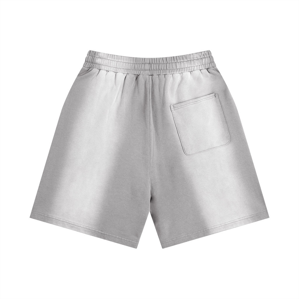 "Outcast Society" Sun Fade Distressed Shorts (Pink)